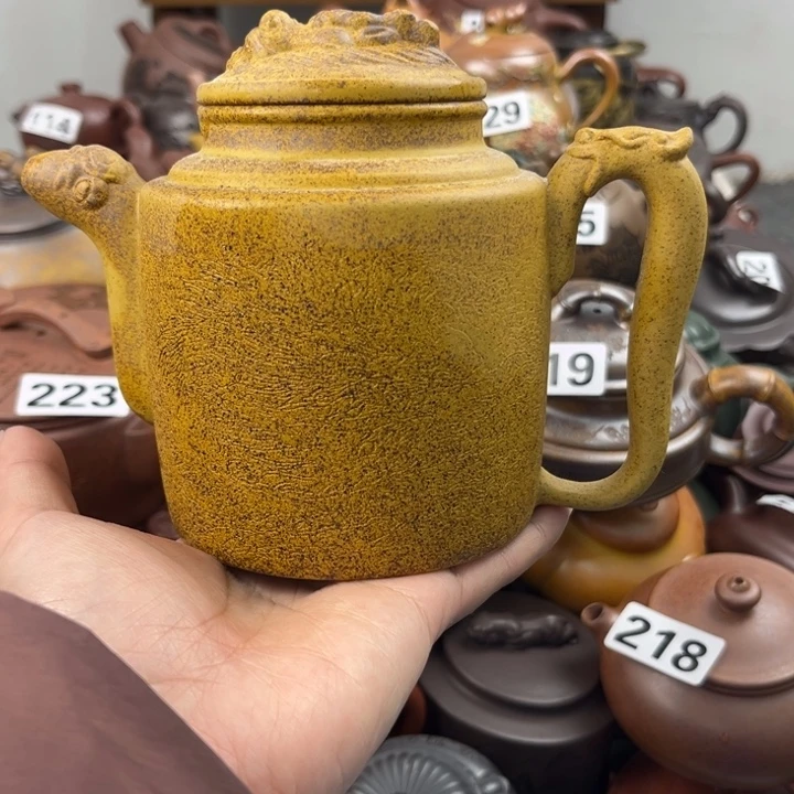 紫砂茶壶盖子微晃