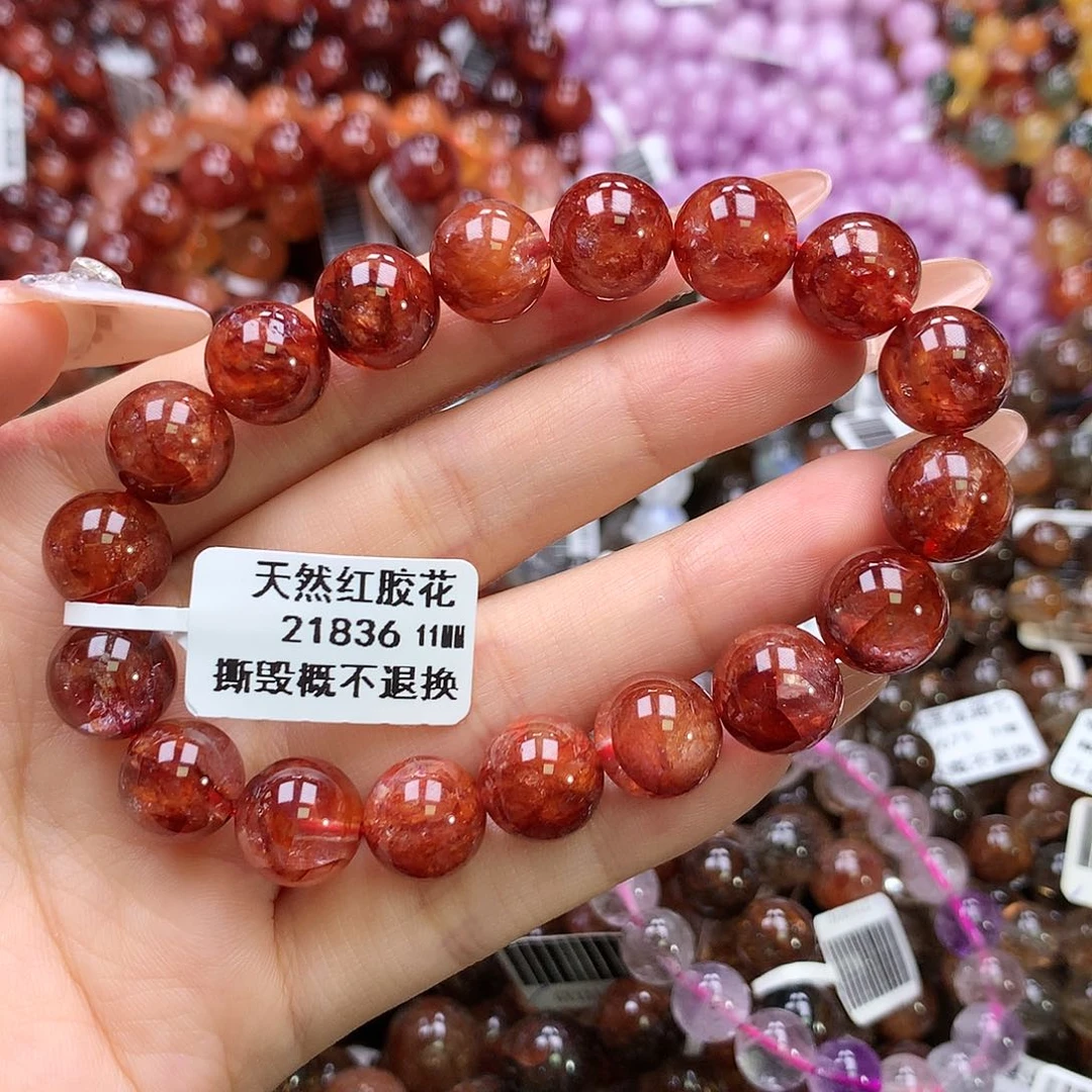 水晶手链未镶嵌，