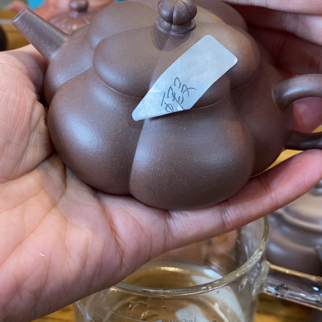 茶壶紫砂小*?原矿泥料手工壶直播间