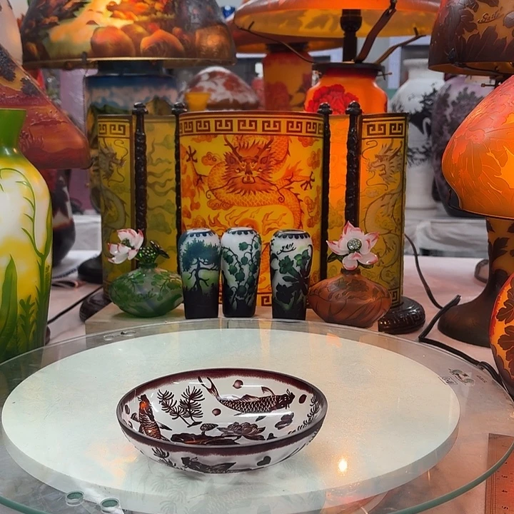 琉璃高3直径13果盘