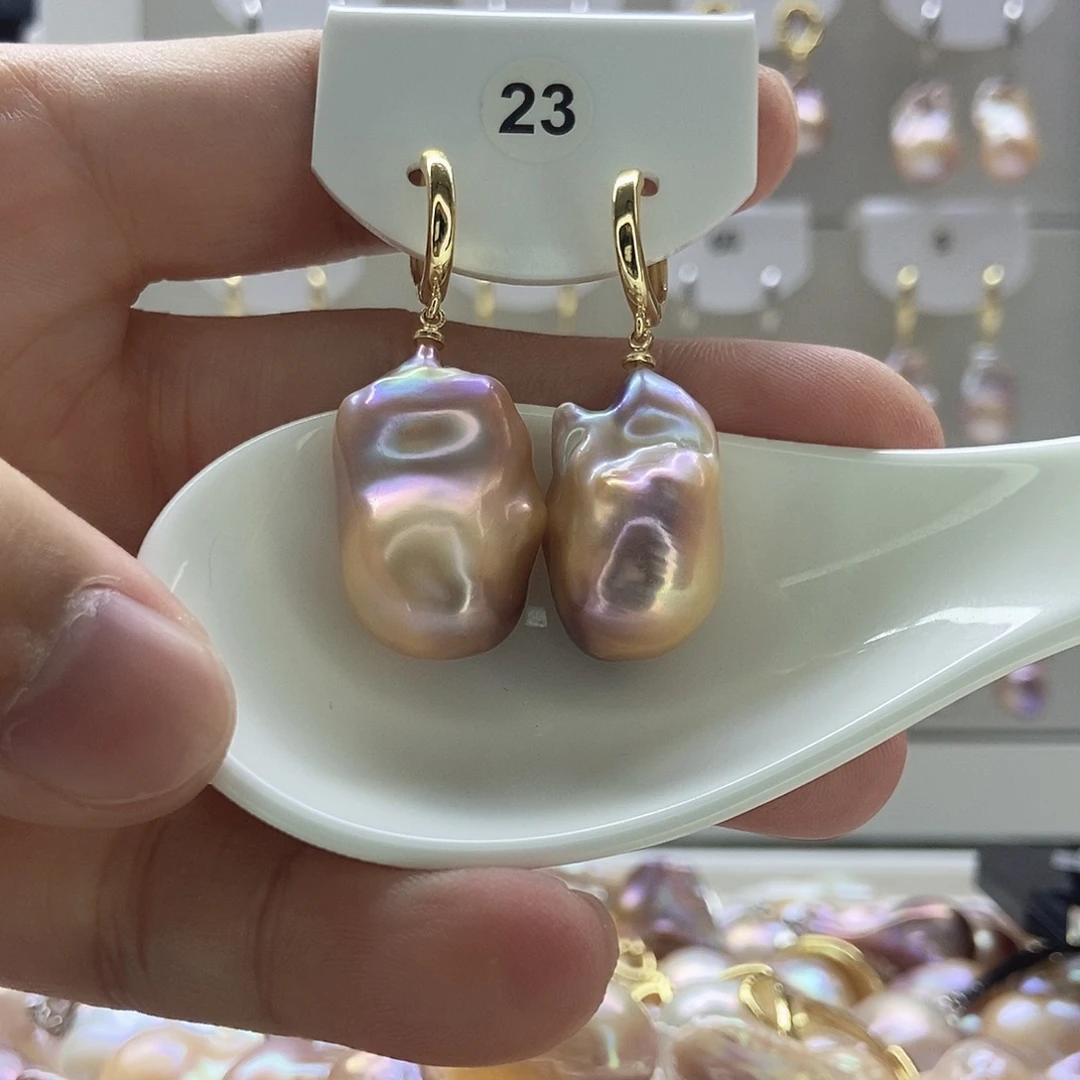 张***莎淡水珍珠银S925镶嵌颈饰23