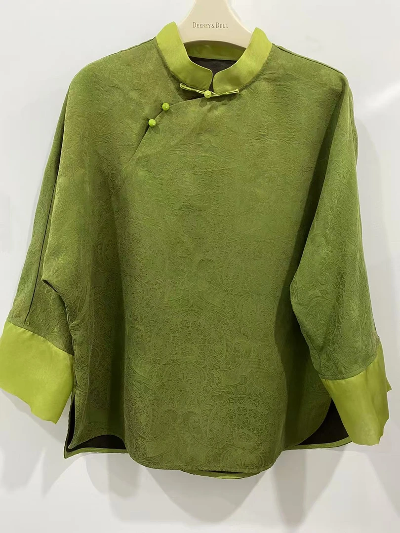 非物遗香云纱新款花罗上衣24213