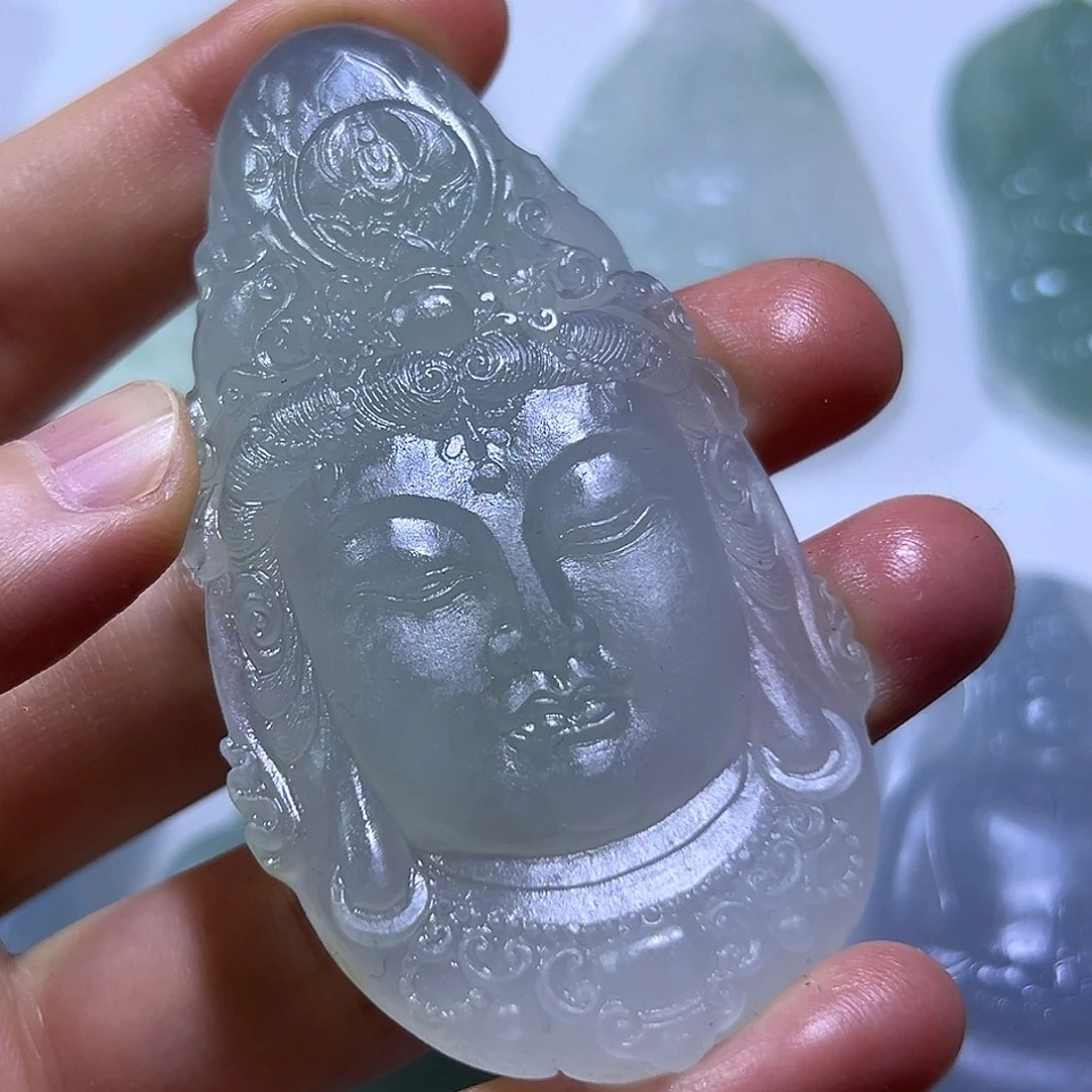 未镶嵌定制翡翠挂件