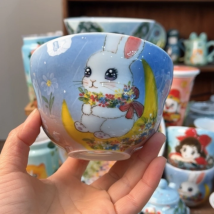 陶景德镇釉下手绘陶瓷