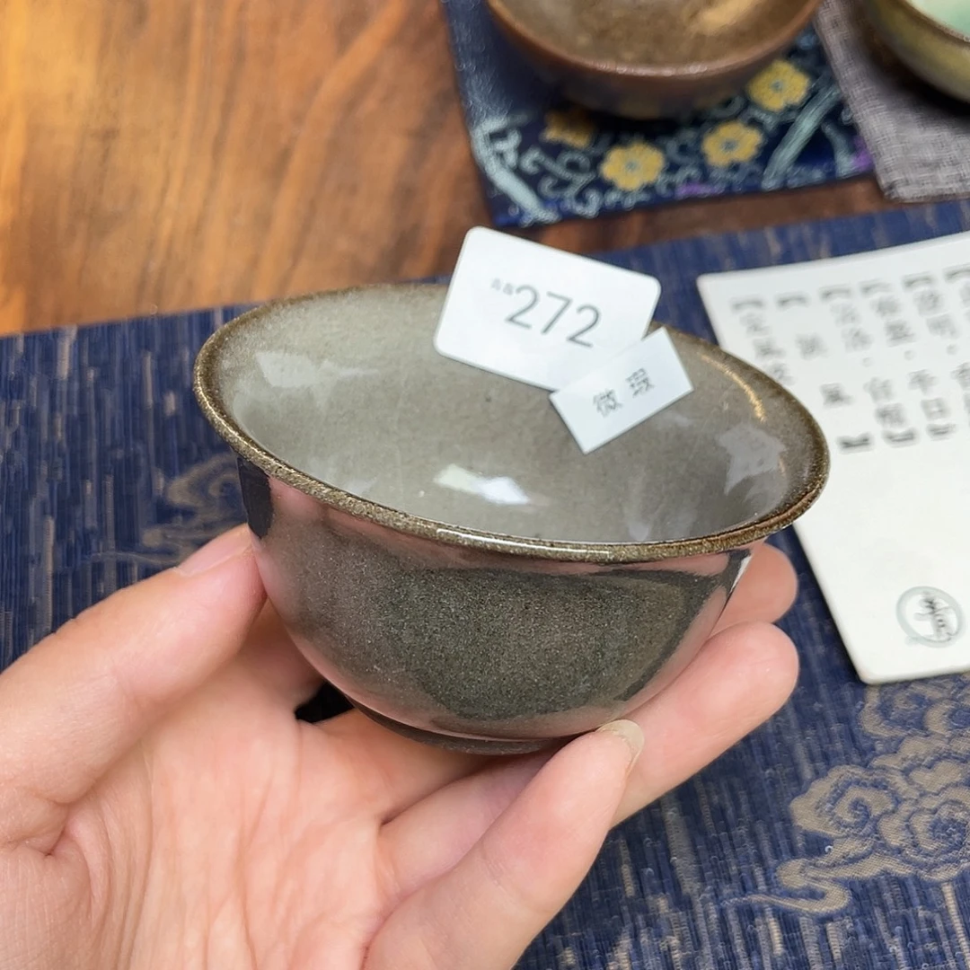 茶盏272 福临号柴烧微瑕