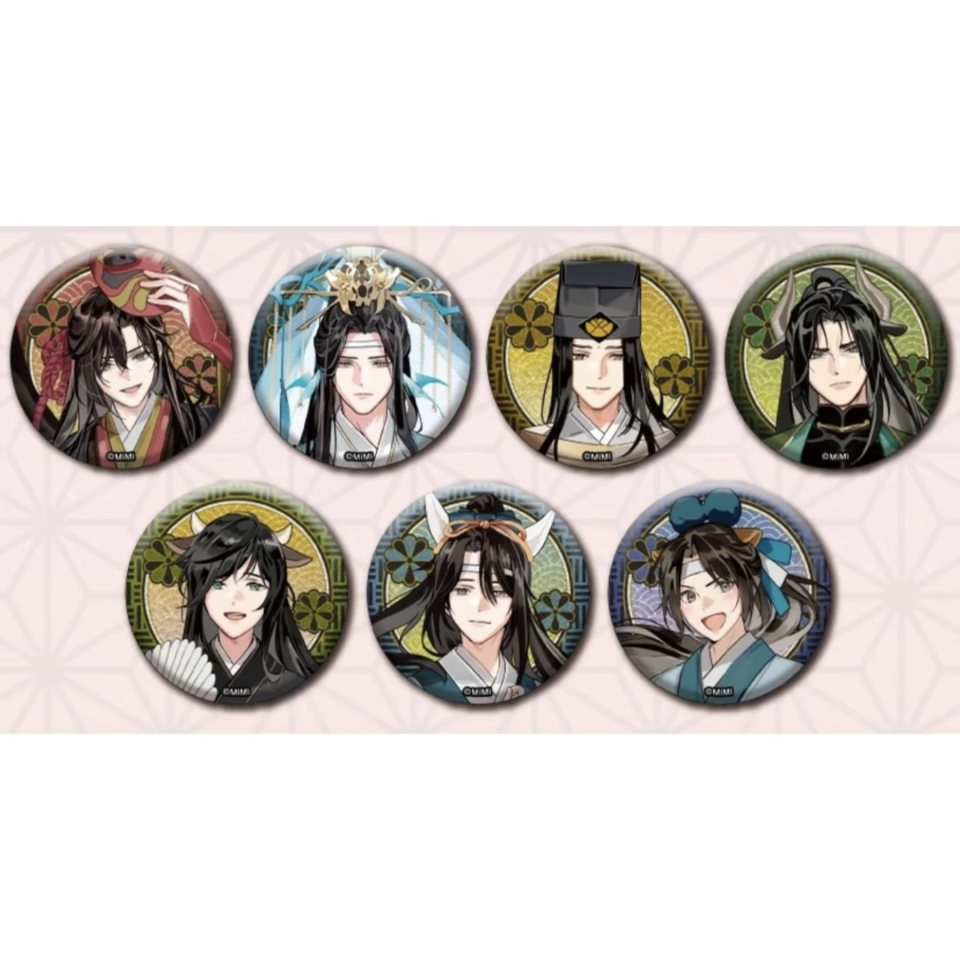 【魔道祖师】龙狐百鬼系列吧唧 日谷收藏盲盒【代拆】