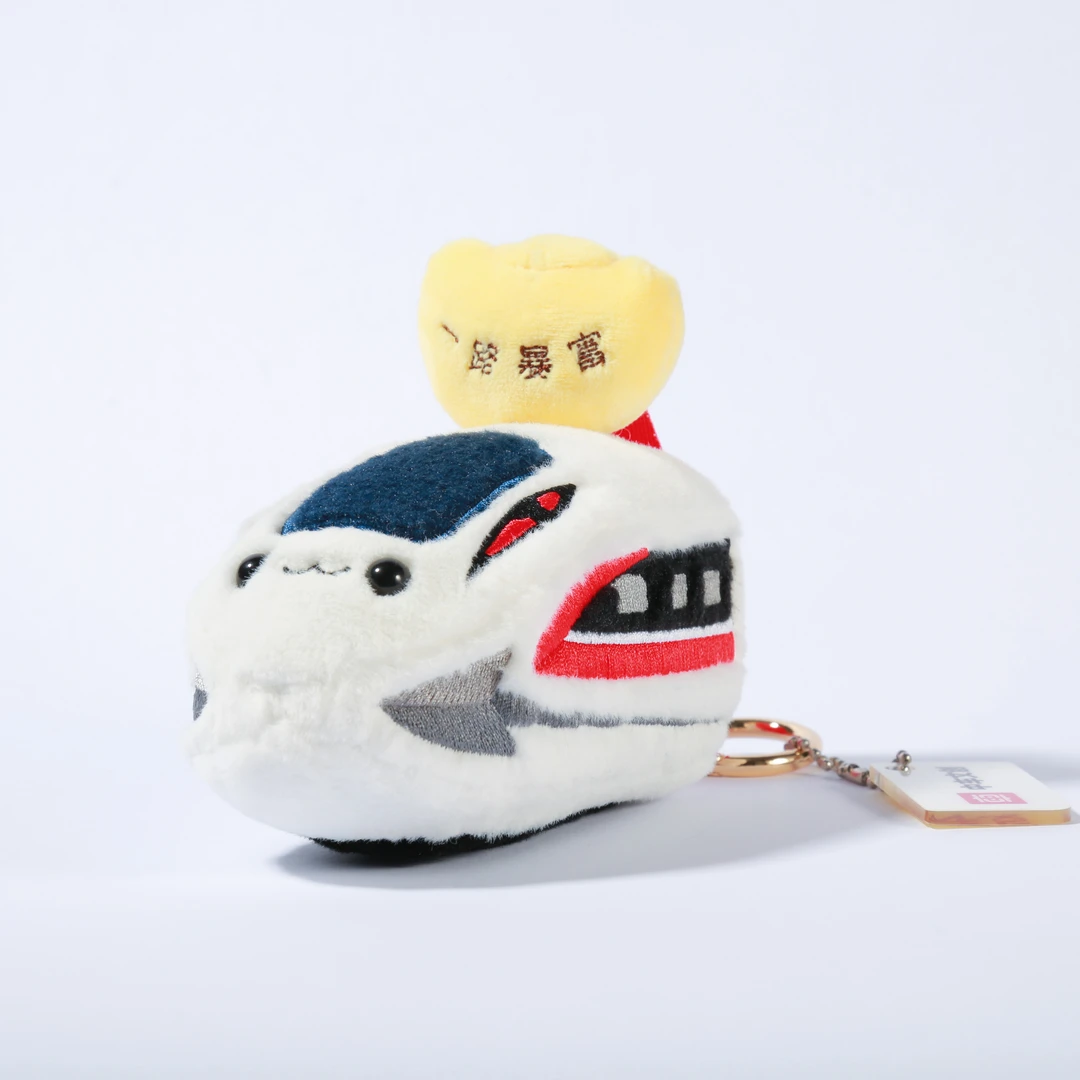 中车文创CR450毛绒玩具挂件