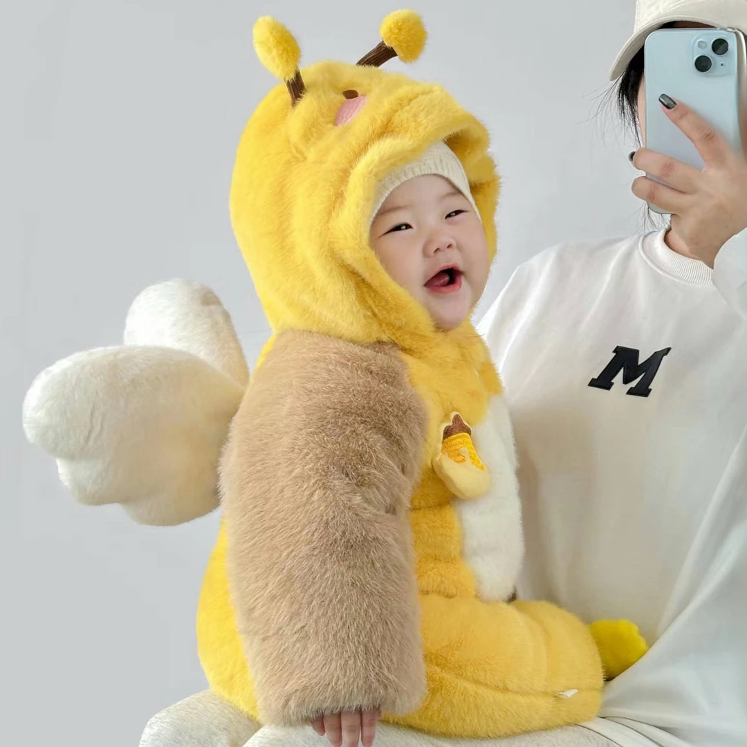 竹子熊猫薄棉连体