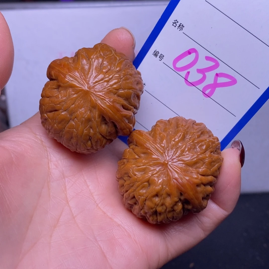 文玩核桃把件038/39铁锤