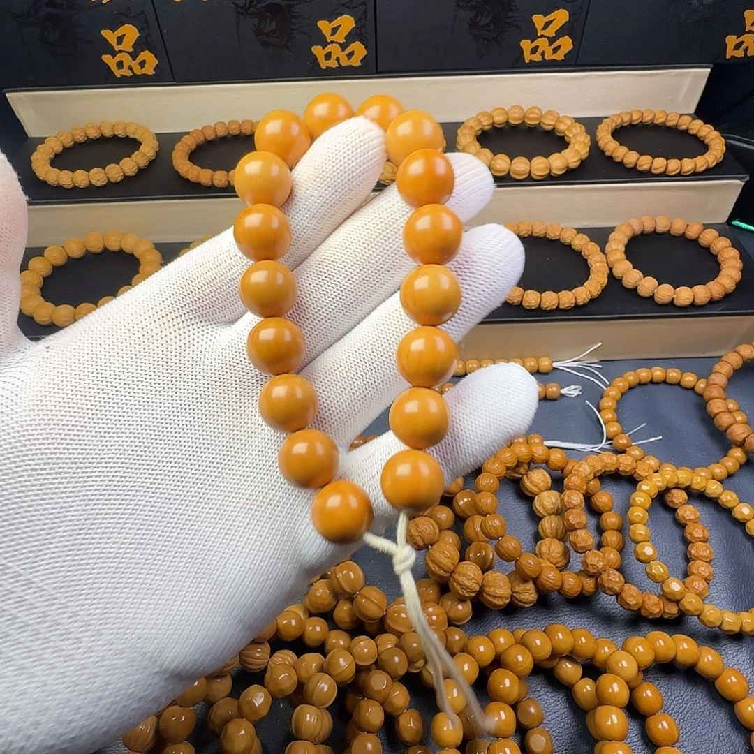 猴头核桃手串光珠