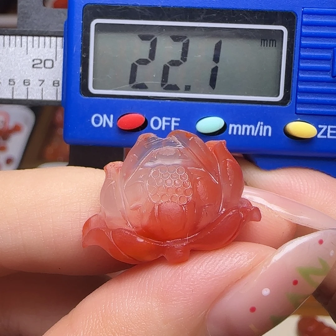 南红玛瑙未镶嵌颈饰