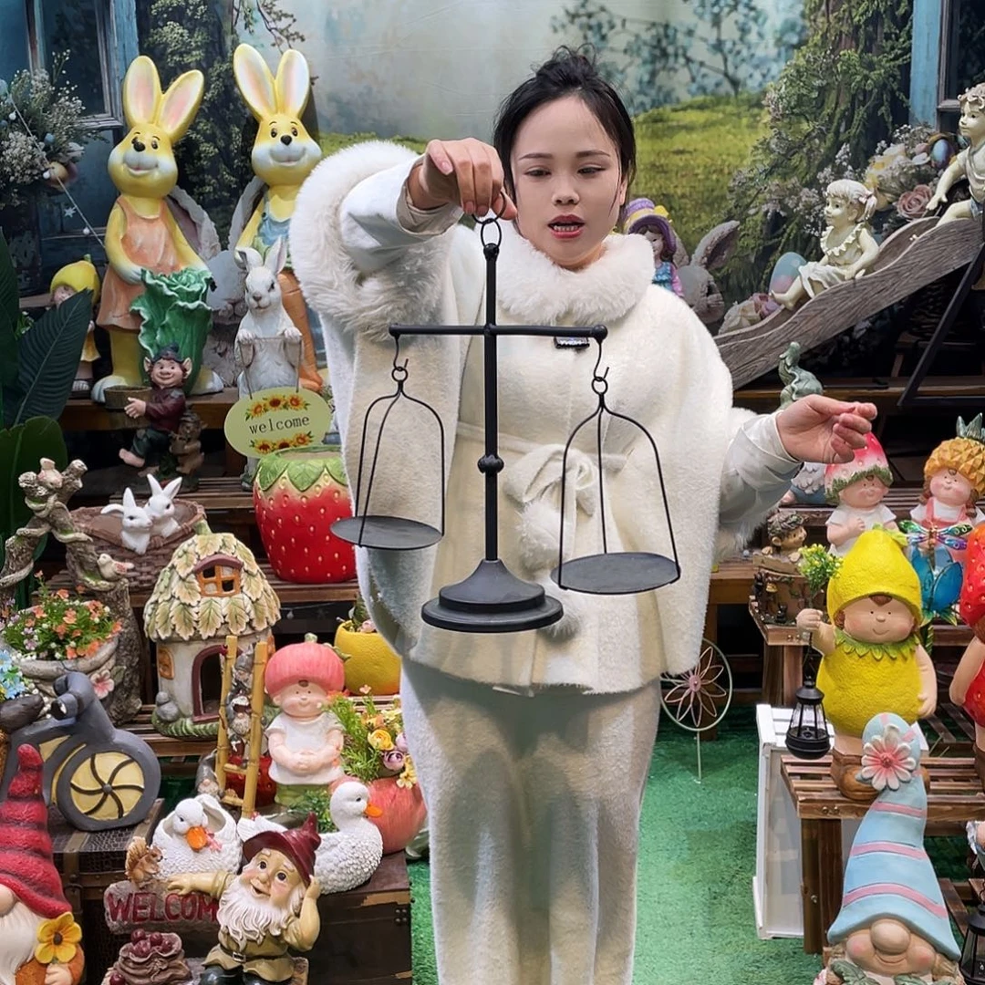 摆件花园摆件红红火火