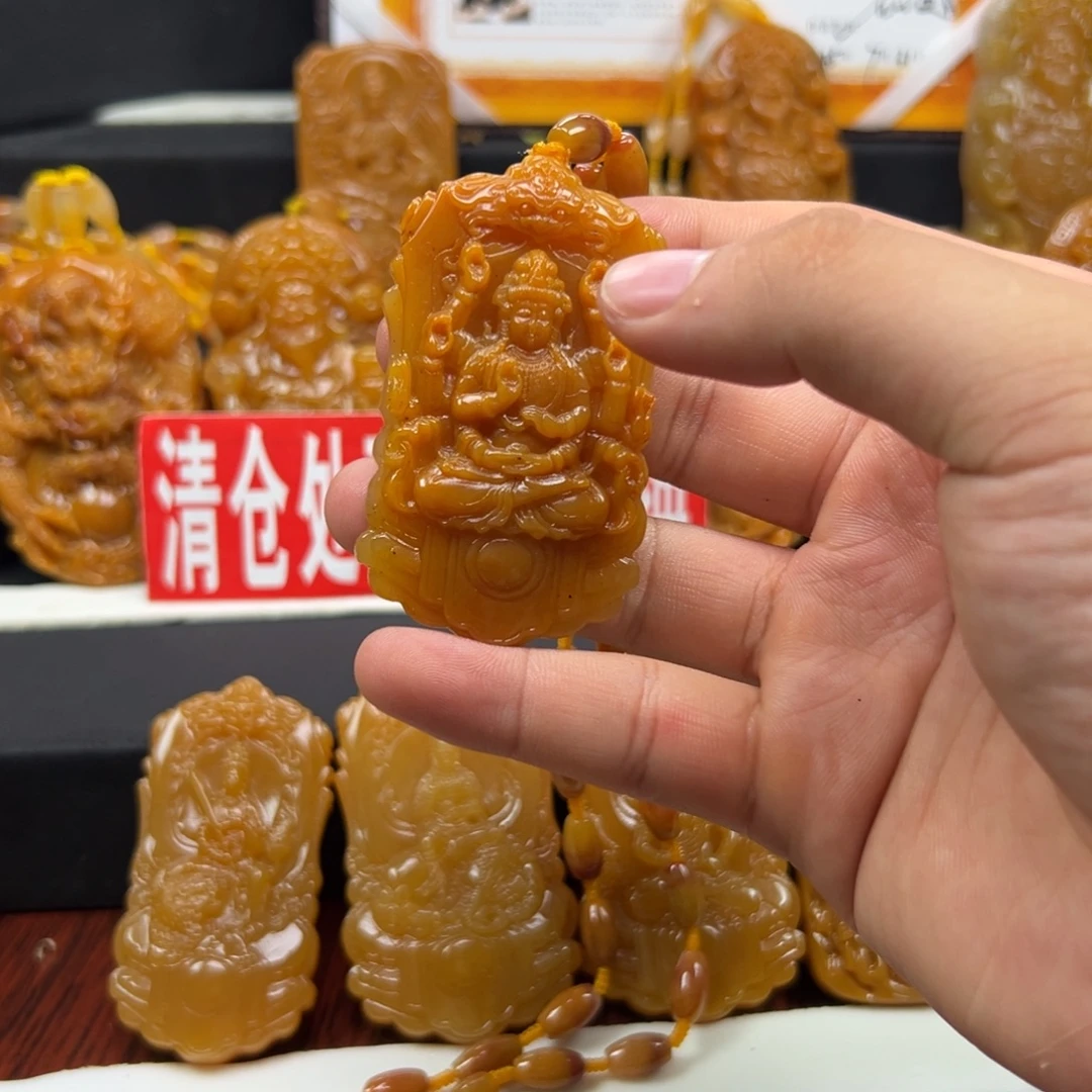 石英质玉（黄龙玉）未镶嵌多样性发货，发其一