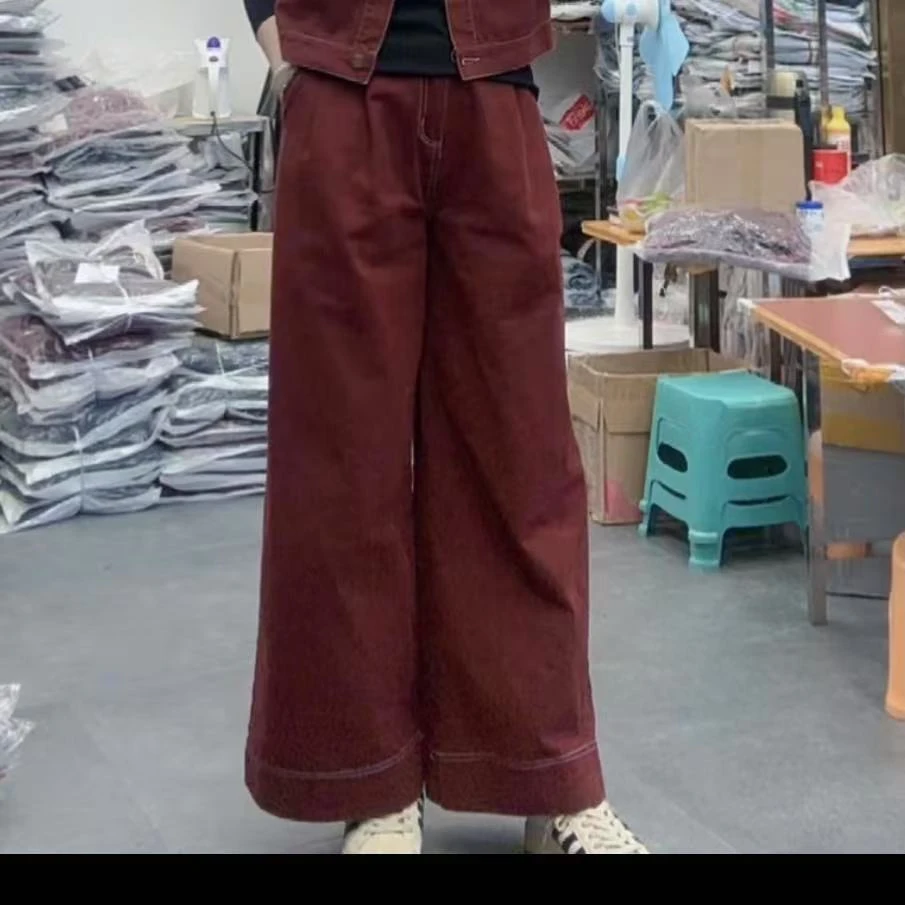 芬芬家新款时尚个性阔腿裤（单件裤子）