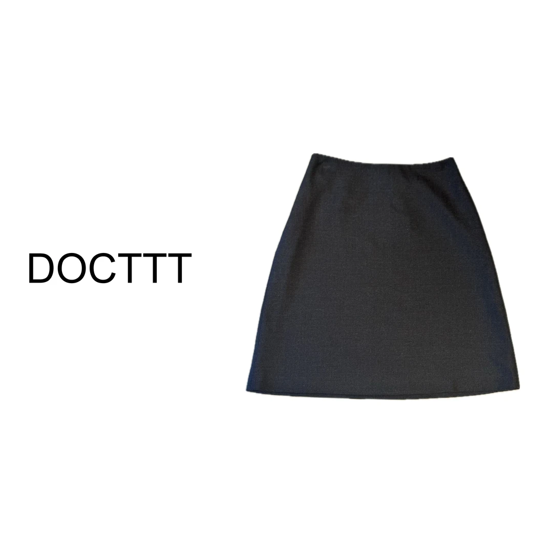 《DCT》花开半夏*40%羊毛百搭常规款高腰半身裙D26073