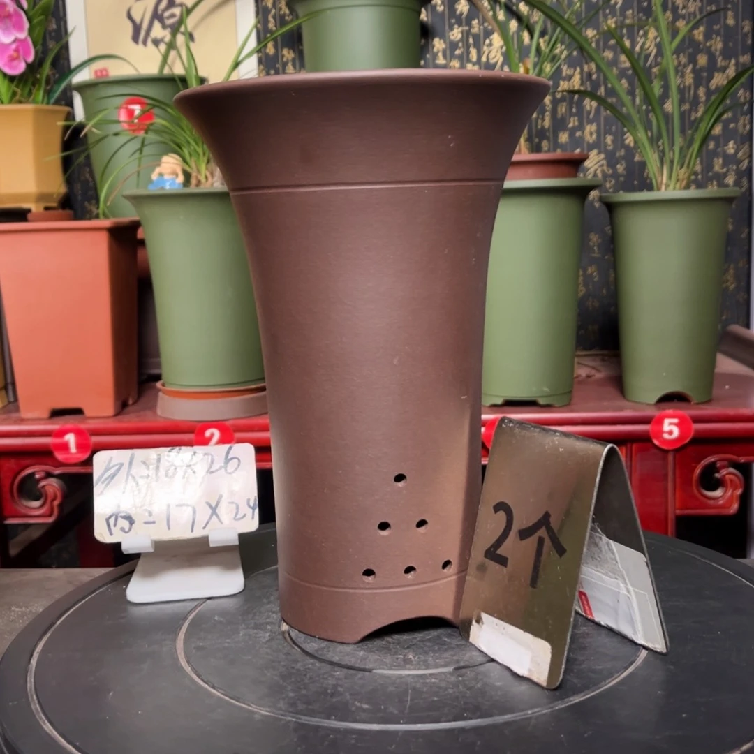 紫砂花盆紫砂花盆