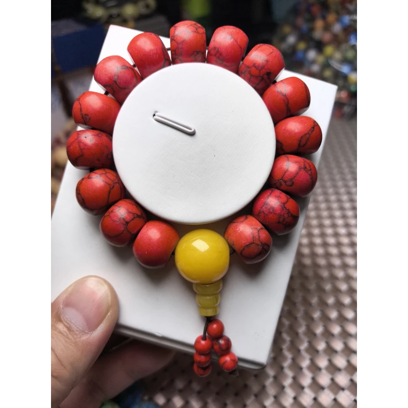 A361 1.6红色单圈手串(多样性发其一）