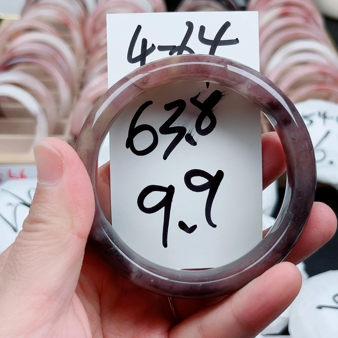 石英质玉未镶嵌手镯4.84