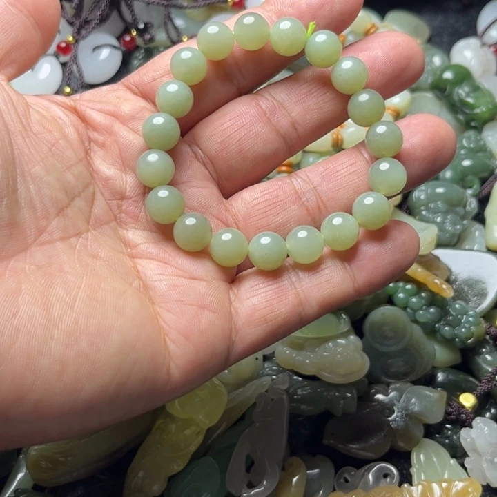 快***福颈饰未镶嵌和田玉（黄玉）