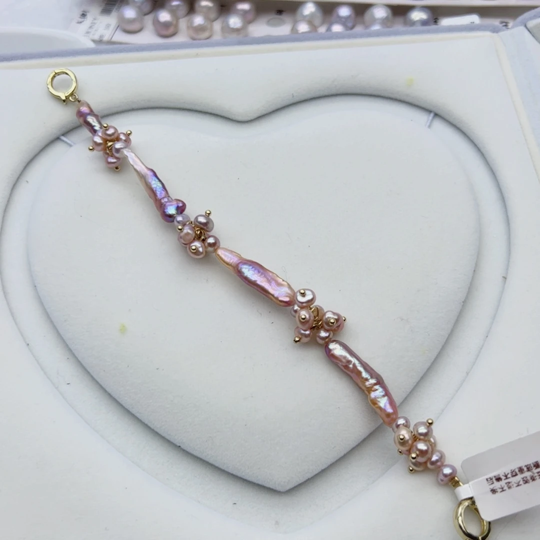 淡水珍珠耳饰未镶嵌