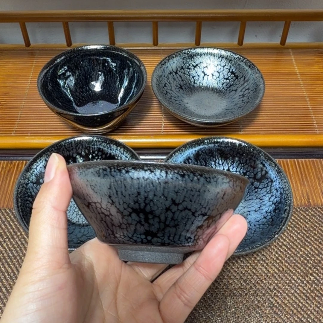 茶盏建盏手工制作主人杯茶杯