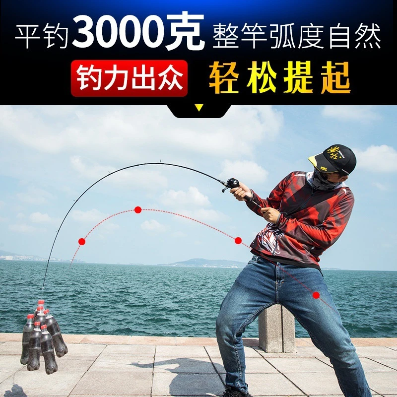 达瓦战鲈路亚竿全套装ML碳素打黑路亚杆远投抛竿船钓路亚鱼竿