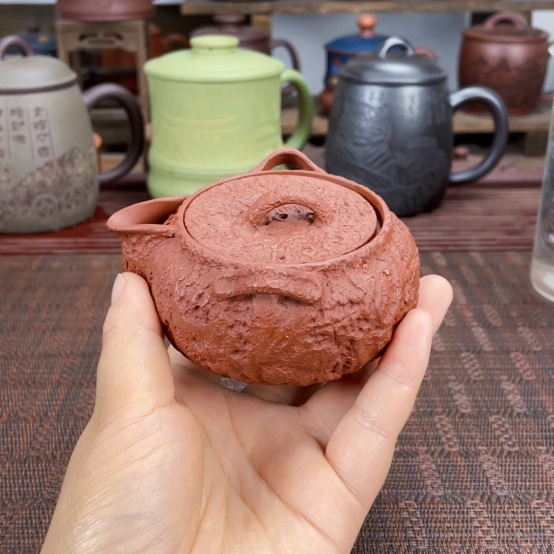 【闪购商品】茶杯紫砂宜兴原矿紫砂盖杯微瑕