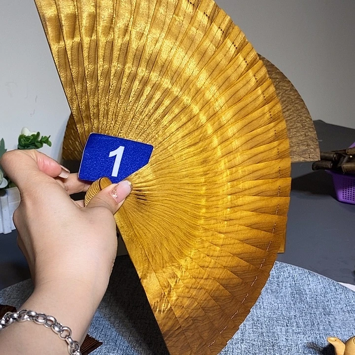 扇子金丝楠木扇子