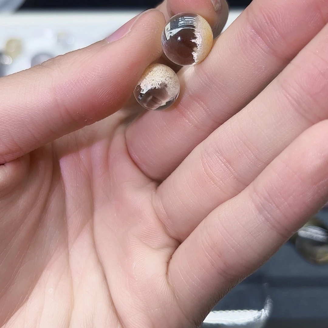 水晶珠宝半成品银S925镶嵌魚**。