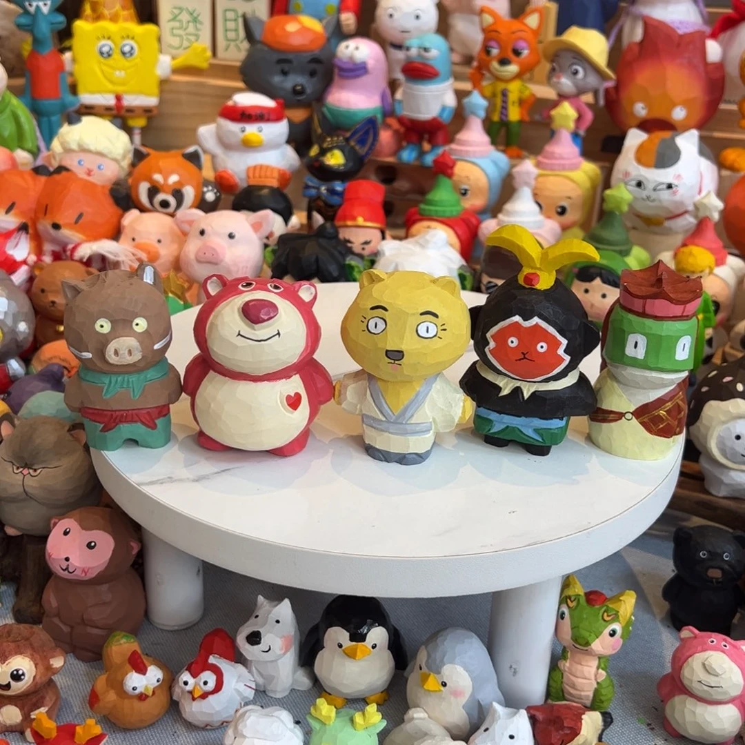 木浪浪山一套。 草莓熊。