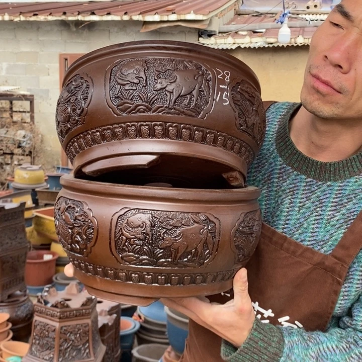 红陶紫砂茶具礼盒套装