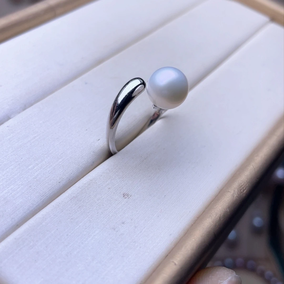 淡水珍珠银S925镶嵌其他