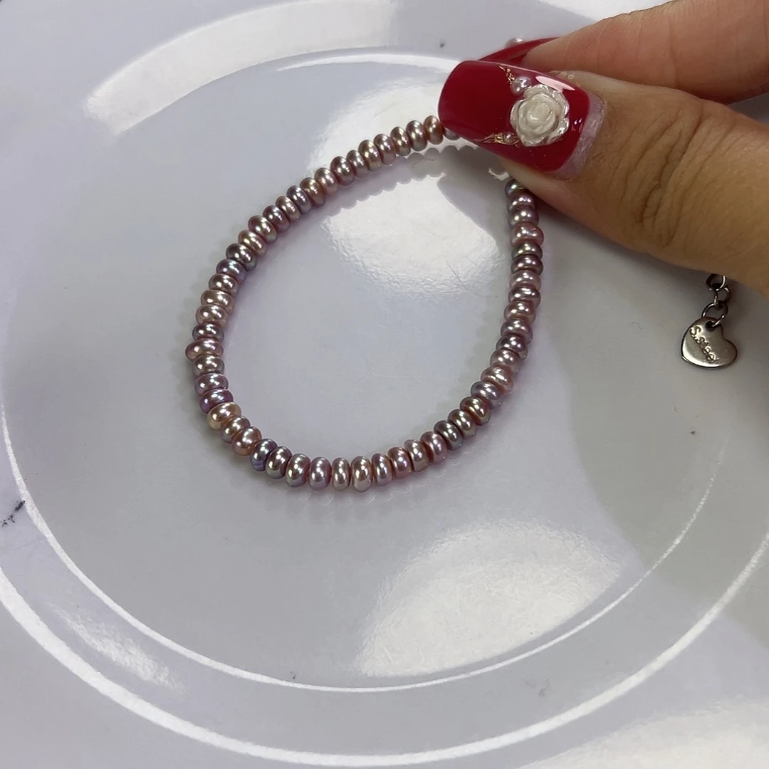 淡水珍珠钛钢手绳