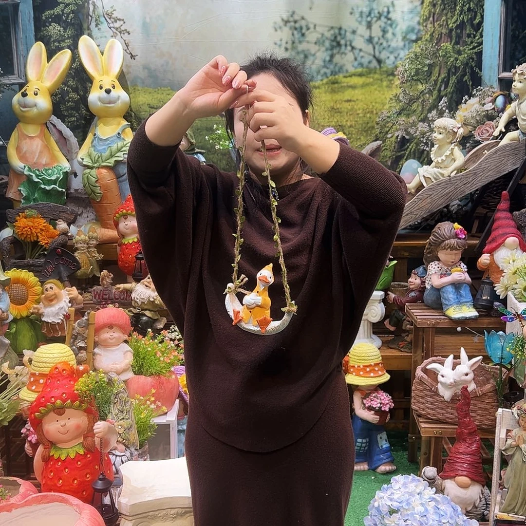 摆件花园摆件红红火火