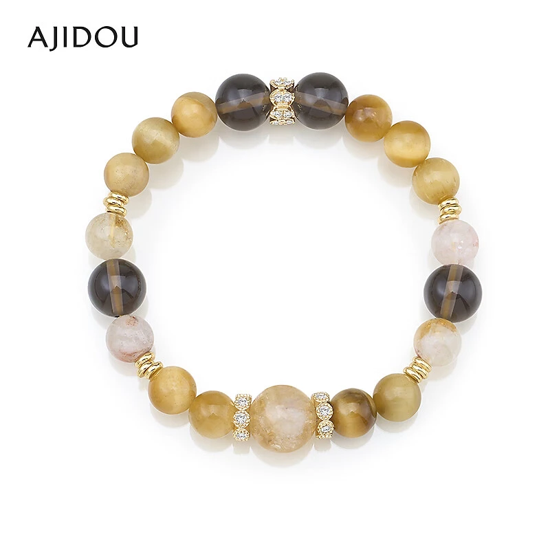 AJIDOU阿吉豆木变石时尚手串