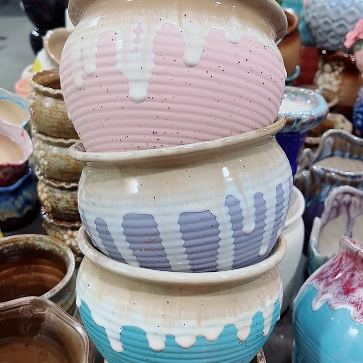 多肉陶瓷花盆满10元包邮