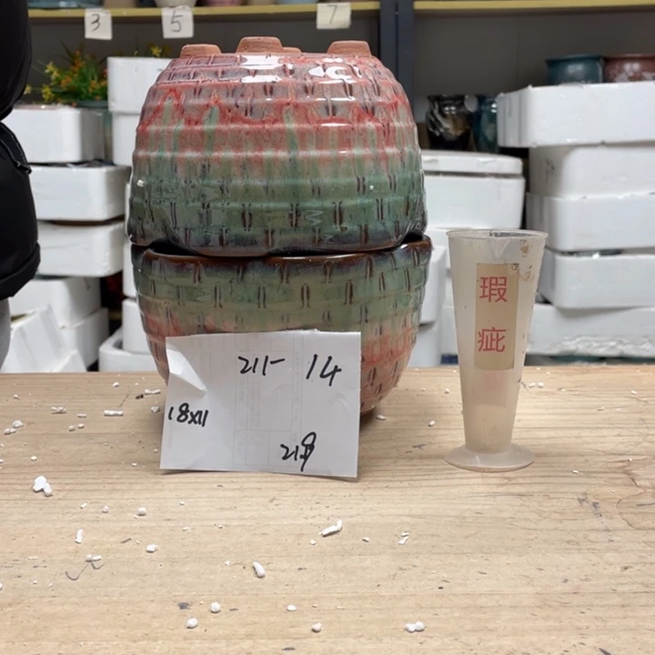 紫砂花盆多肉花盆微瑕14