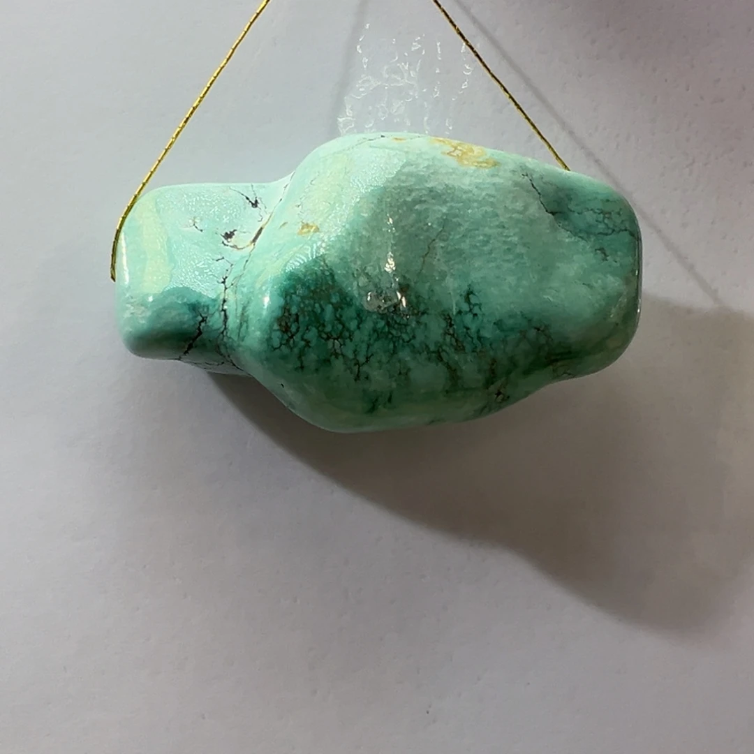 绿松石未镶嵌挂件