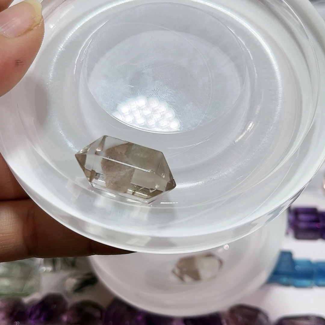 水晶耳饰未镶嵌窥*20水晶