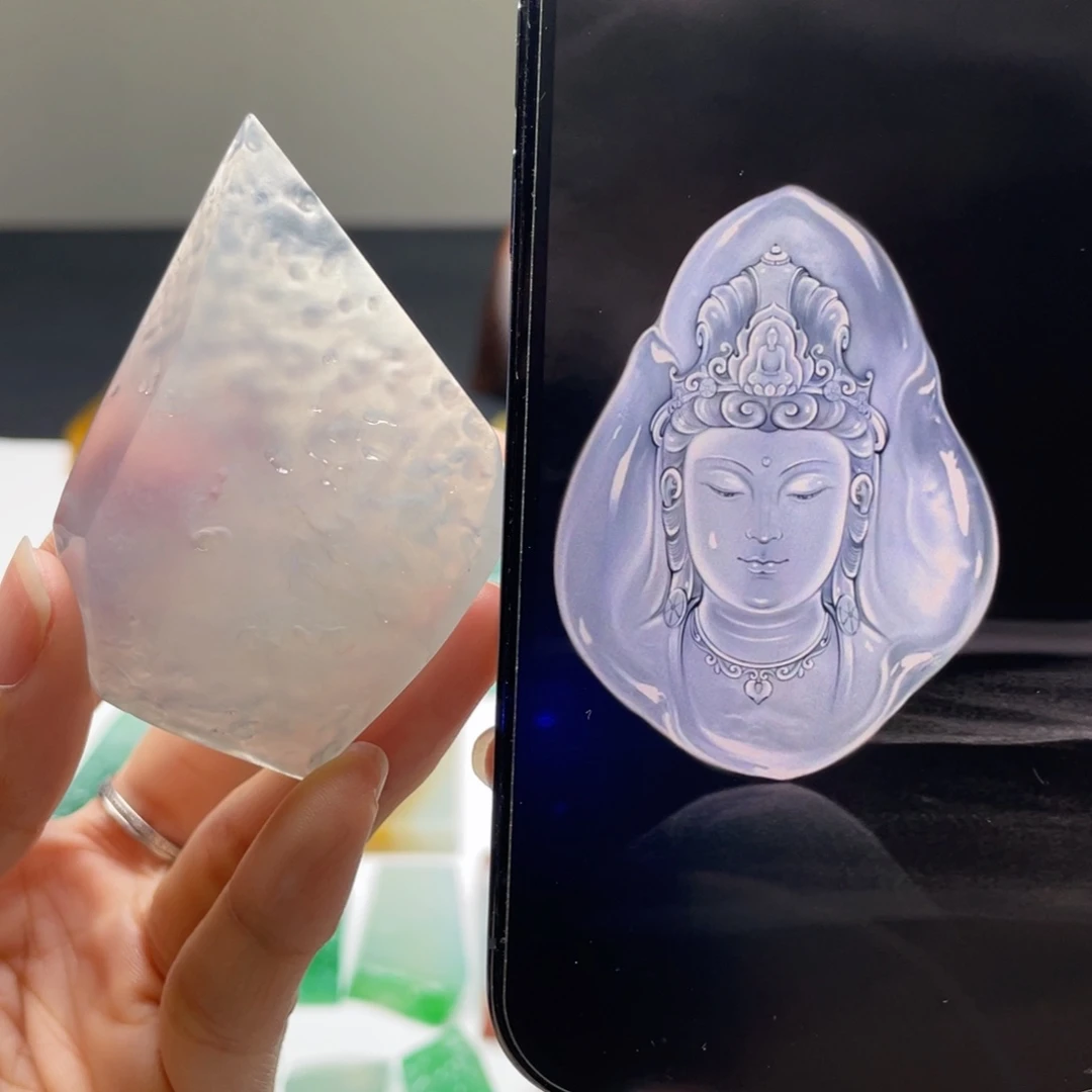 定制翡翠未镶嵌包工