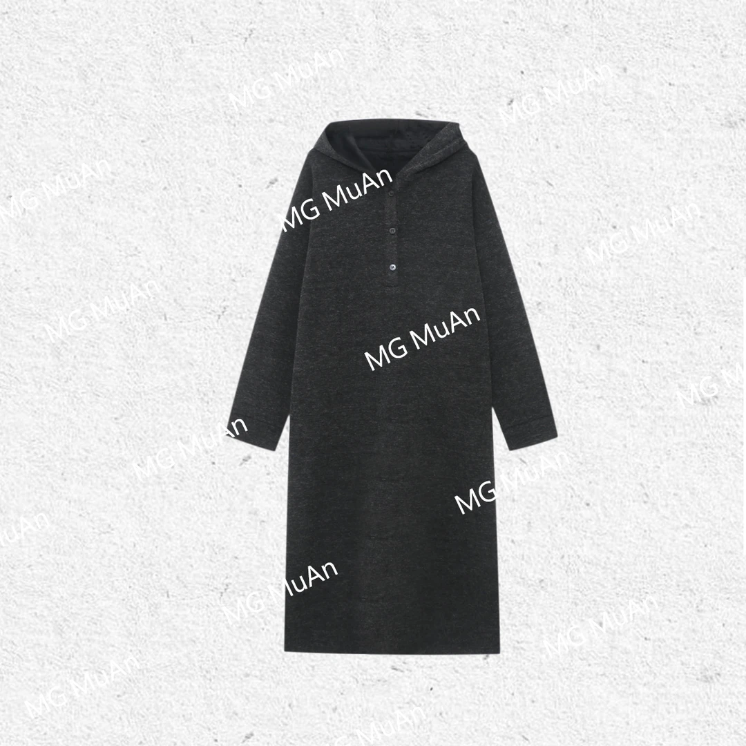 木岸MUAN：《周末懒人裙》“周末系列”定制宽松长裙连衣裙女YJ-23723