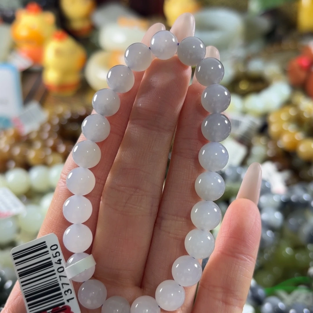 和田玉未镶嵌手串85