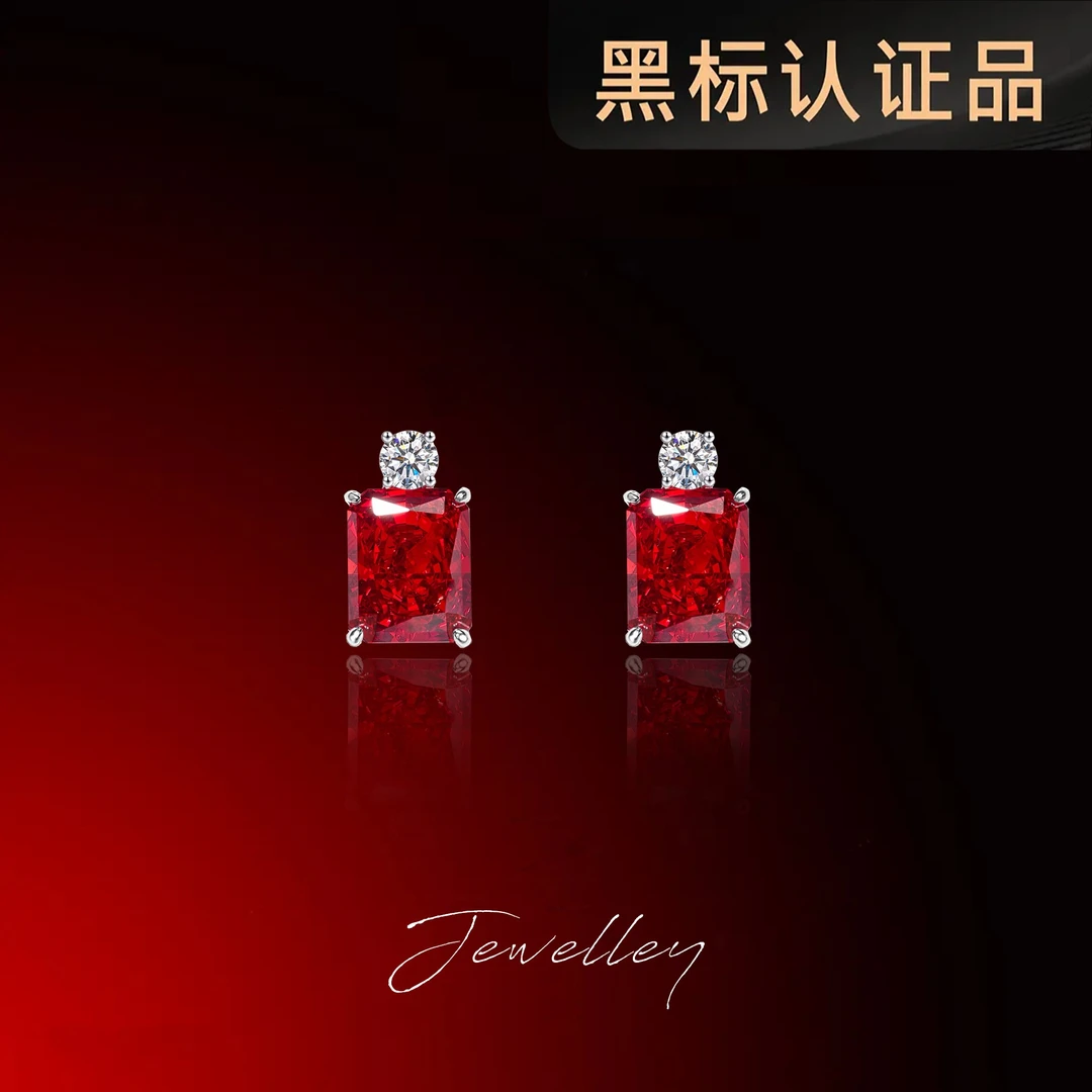 合金合成锆石耳饰 【琴愿为你】时尚耳坠小气高端ZE190379