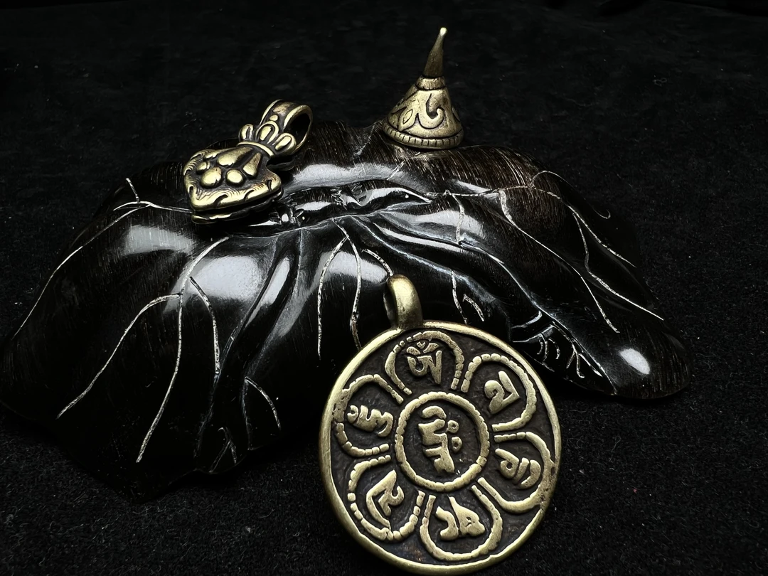 【配饰】黄利马小九宫八卦牌 侧挂 一套搭配