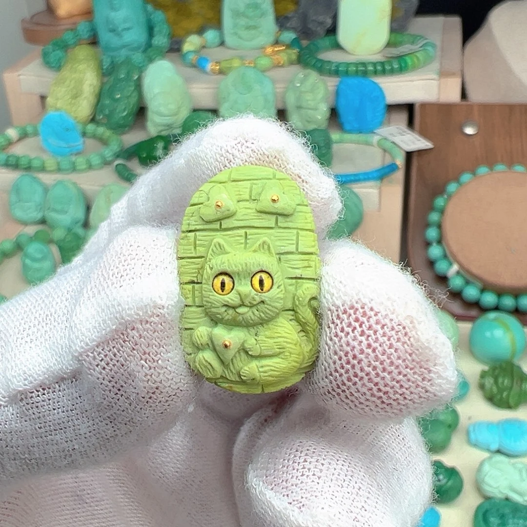 绿松石未镶嵌主播夏