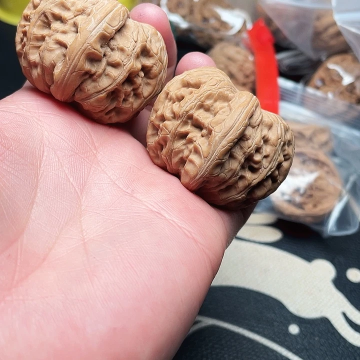 文玩核桃把件平谷元宝