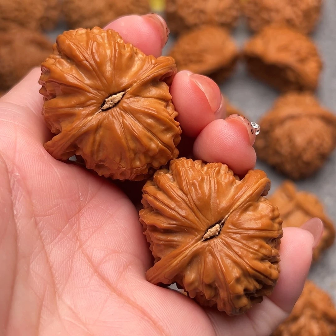 把件文玩核桃精品特价白狮子38