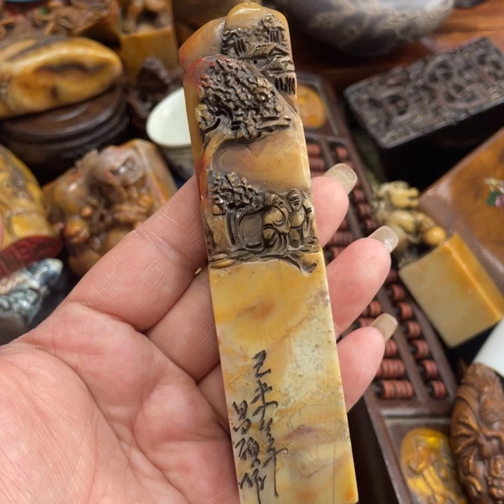 昌化石印石陶瓷艺术家的作品