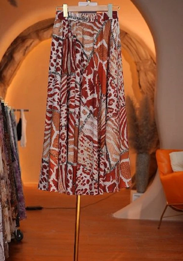 1609 2025夏季新款气质显瘦小众半身裙 Q3509