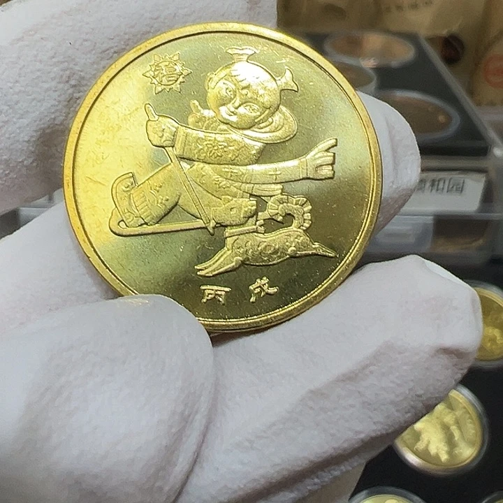 其他普通金属一轮生肖狗一枚